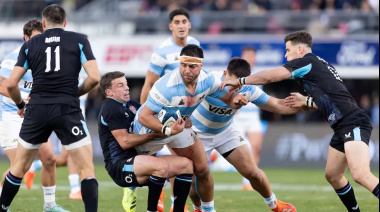 Dura caída de Los Pumas ante Inglaterra en el Estadio UNO de La Plata