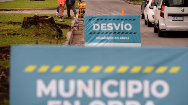 Corte total en diagonal 74: La Plata inicia obras de repavimentación en Plaza Alsina