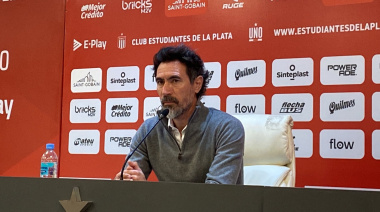 Domínguez negó su salida de Estudiantes: “Estoy donde quiero estar”