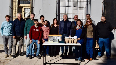 Una escuela de Berisso ya tiene su propia estación meteorológica