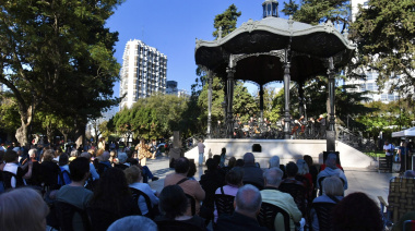 Las plazas San Martín, Italia y Rocha serán escenario de música en vivo este sábado