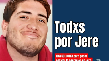 Una rifa solidaria busca ayudar a Jeremías a costear su operación de columna