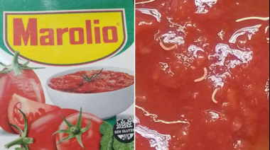 ANMAT advierte sobre un lote de tomate triturado Marolio por posible contaminación