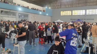 Éxito en Berisso: más de 230 barberos participaron de la primera Expo King Battle