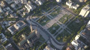 La Plata prueba cruces peatonales 3D en 7 y 49 para mejorar la seguridad vial