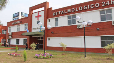 Mario Ishii recordó el aniversario del Hospital Oftalmológico de José C. Paz