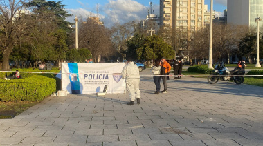 Conmoción en La Plata: murió un hombre en Plaza Moreno