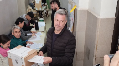 Votó Sergio Resa: "Siempre es importante ir a votar, cuando uno no vota, otro decide"