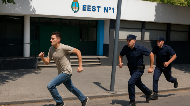 Salió corriendo para no ser presidente de mesa en La Plata, lo persiguió la policía y terminó sentado como autoridad