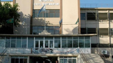Se derrumbó parte del techo de neonatología en el hospital San Martín