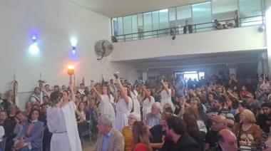 Emotivo encendido de la Lámpara Votiva en Berisso: un homenaje a la memoria y al futuro