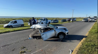 Tragedia en la Ruta 11: un nene de dos años murió tras un brutal choque y el auto quedó partido a la mitad