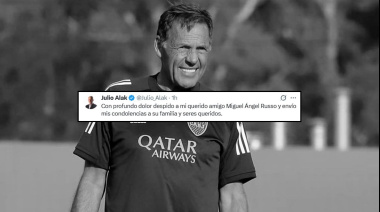 El mensaje de Julio Alak tras la muerte de Miguel Ángel Russo: “Mi querido amigo”