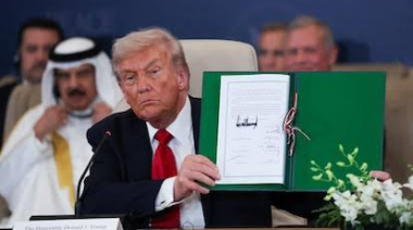 Trump anunció un acuerdo con Egipto, Qatar y Turquía para poner fin a la guerra en Gaza