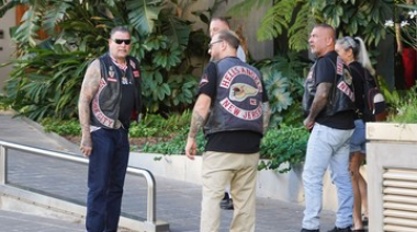 Se reveló el motivo de la visita de los Hells Angels a La Plata