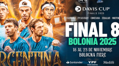 Copa Davis: Argentina ya tiene equipo confirmado para enfrentar a Alemania en el Final 8