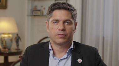Kicillof antes de la veda: “Que el futuro se decida en Argentina”