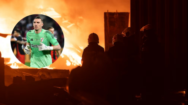 La casa de Franco Armani fue afectada por la explosión tras el incendio en el Polígono Industrial de Ezeiza