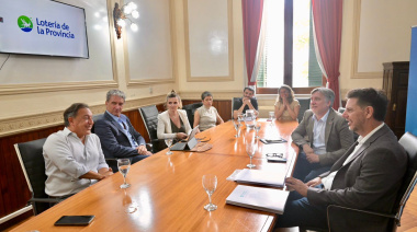 Lotería bonaerense y Cruz Roja coordinan acciones frente al crecimiento de las apuestas online en adolescentes