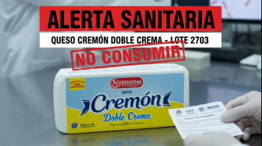 ANMAT y SENASA alertan por una bacteria en un queso de consumo masivo: cuál es el lote afectado y qué recomiendan