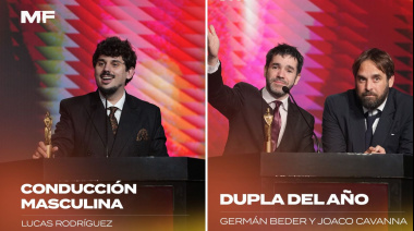 Luquitas Rodríguez, Germán Beder y Joaquín Cavanna, los héroes de Vorterix en los Martín Fierro de Streaming