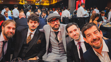 Las reacciones de Rober Galati en los Premios Martín Fierro de Streaming