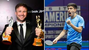 Canapino se llevó el Olimpia de Oro y el platense Cifuentes ganó en Tenis de Mesa