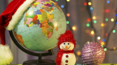 Cuales son: los países que reciben la Navidad antes y después que Argentina