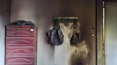 Una cañita voladora provocó un incendio en La Plata