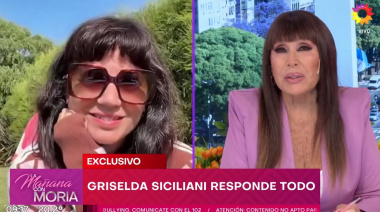 Luciano Castro apareció en vivo con Griselda Siciliani tras el audio que lo dejó expuesto