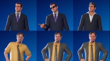 De la oficina al campo de batalla: todo sobre la colaboración de The Office y Fortnite