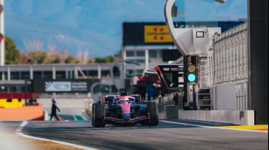 Franco Colapinto finalizó P3 en los primeros test de la F1 en Barcelona con el nuevo Alpine
