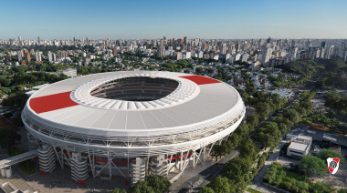 River Plate avanza con el techo del Monumental: cómo será el estadio para 101.000 hinchas