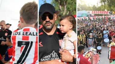 Juan Sebastián Verón dijo presente en la caravana de Reyes Magos