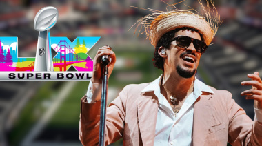 Bad Bunny encabezará el show de medio tiempo del Super Bowl LX en 2026