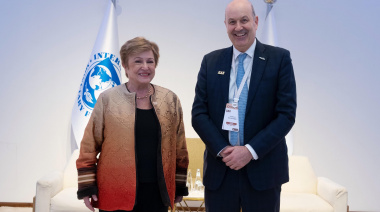 Sturzenegger se reunió con Georgieva: desregulación y metas del FMI