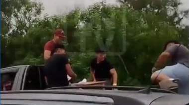 Embotellamiento en Ruta 9 rumbo a El Cadillal terminó en una insólita situación