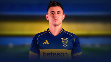 Adam Bareiro llegó al país y será refuerzo de Boca hasta 2028