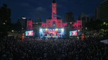 Multitudinaria celebración del Año Nuevo Chino en Plaza Moreno