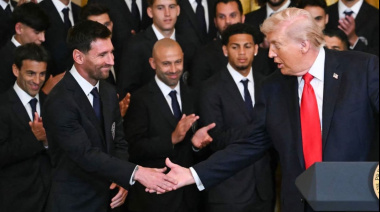 Trump se reunió con el Inter Miami en la Casa Blanca: "Messi es mejor que Pelé"