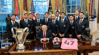 Messi fue homenajeado por Trump junto al Inter Miami por el título en la MLS
