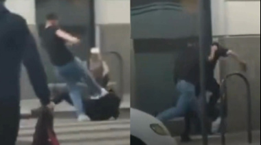 Pelea entre jóvenes a la salida de un boliche en pleno centro de La Plata