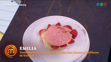 El reto de la torta macaron eliminó a Emilia Attias de MasterChef