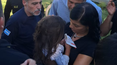 Encontraron a Esmeralda, la nena de 2 años desaparecida en Cosquín