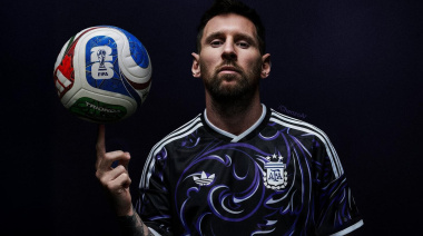 Argentina presentó su nueva camiseta negra para el Mundial 2026