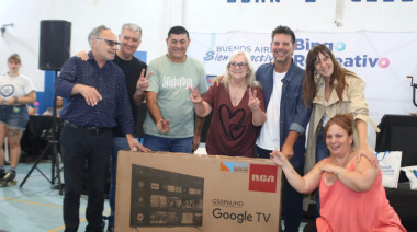 Más de 270 adultos mayores participaron de un bingo recreativo en Los Hornos