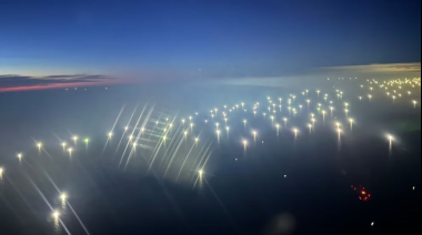 Artemis II reveló desde el espacio la masiva presencia de buques chinos en el borde del Mar Argentino