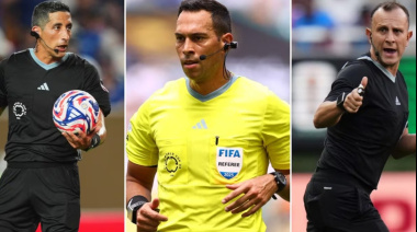 Récord histórico: tres árbitros argentinos dirigirán en el Mundial 2026
