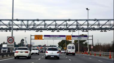 Instalarán peajes sin barreras en rutas y autopistas bonaerenses con sistema "free flow"