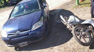 Punta Lara: una mujer y dos nenas fueron hospitalizadas tras un choque en moto